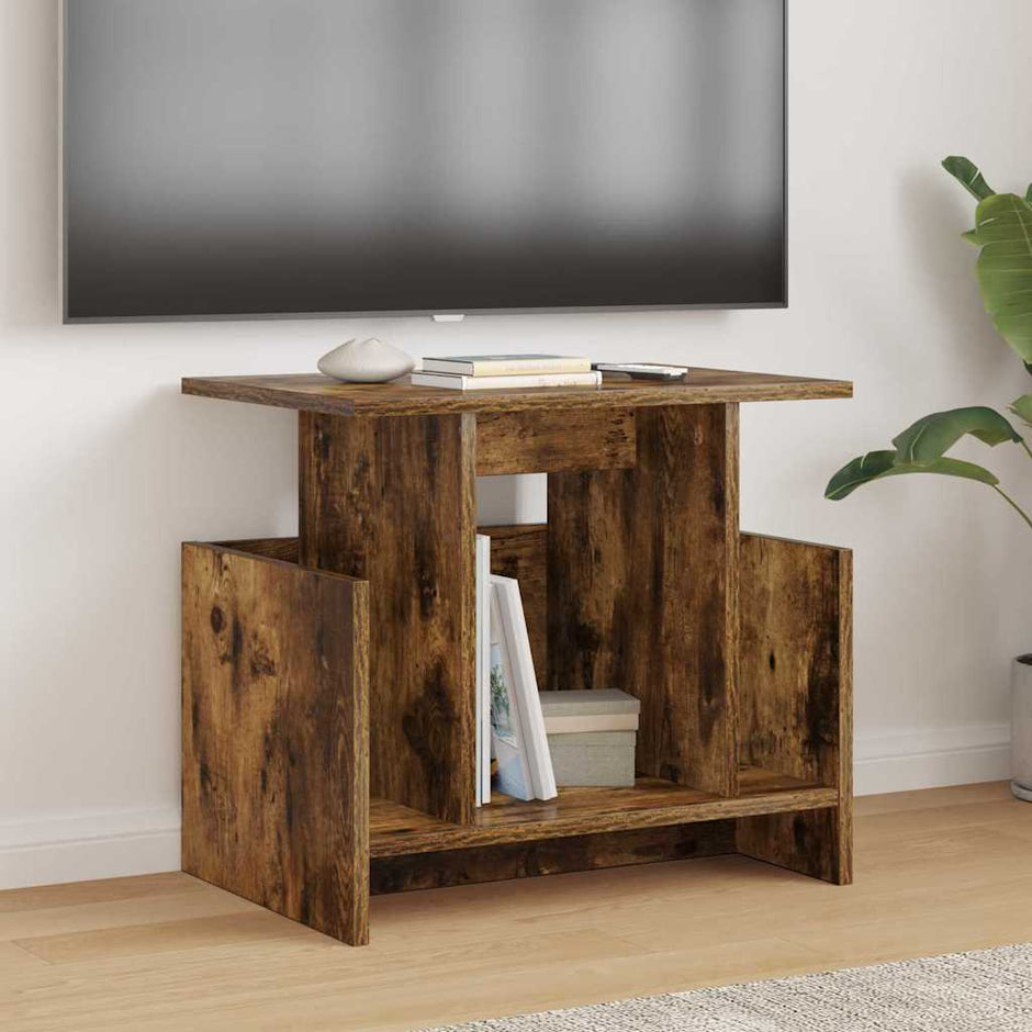 Tv Stand 2 St Bewerkt Hout