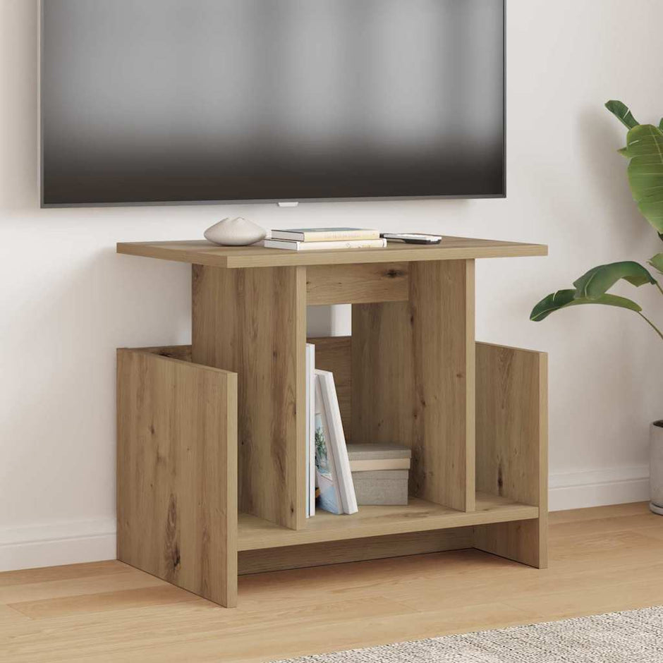 Tv Stand 2 St Bewerkt Hout
