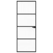 Home Door 76 X 201.5 X 3.5 Cm Aluminium And Tempered Glass