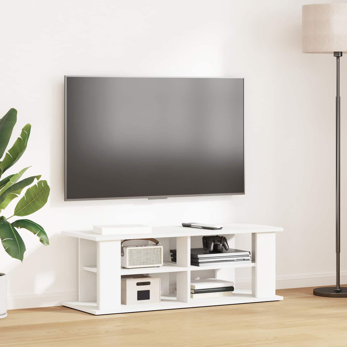 Tv-Stand Beton Grijs 96 X 35 X 33,5 Cm