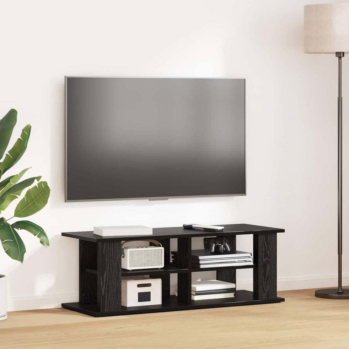 Tv-Stand Beton Grijs 96 X 35 X 33,5 Cm