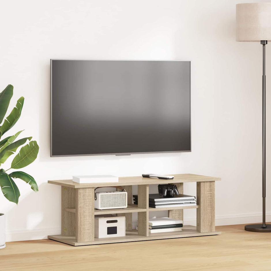 Tv-Stand Beton Grijs 96 X 35 X 33,5 Cm