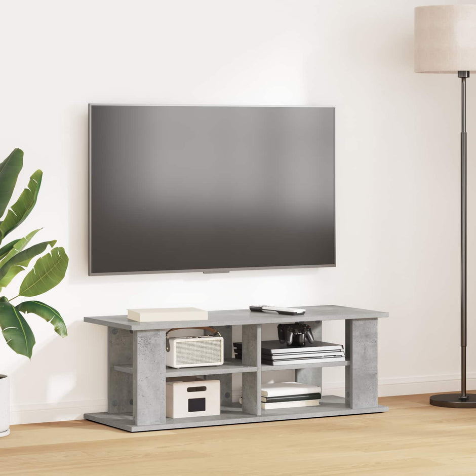 Tv-Stand Beton Grijs 96 X 35 X 33,5 Cm
