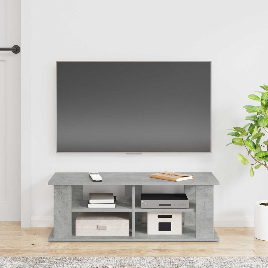 Tv-Stand Beton Grijs 96 X 35 X 33,5 Cm