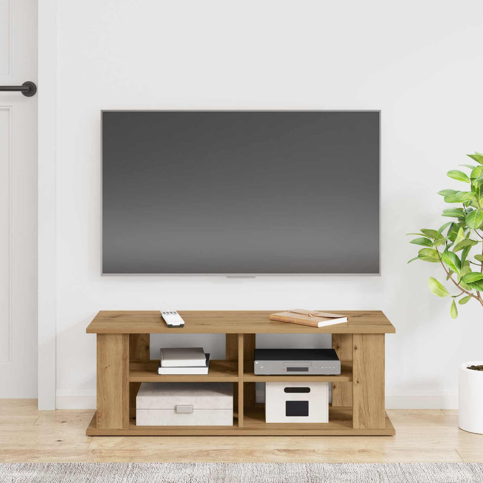 Tv-Stand Beton Grijs 96 X 35 X 33,5 Cm