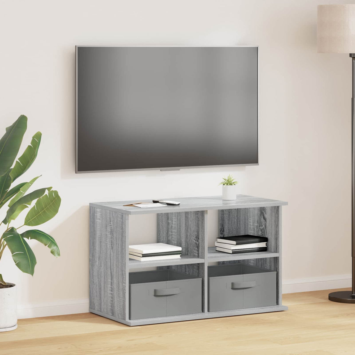 Tv-Stand Met Lade 79 X 40 X 48 Cm