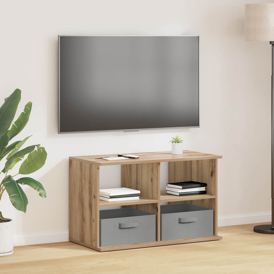 Tv-Stand Met Lade 79 X 40 X 48 Cm