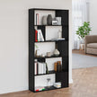 Boekenkast 80 X 24 X 159 Cm Bewerkt Hout
