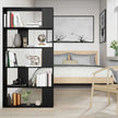 Boekenkast 80 X 24 X 159 Cm Bewerkt Hout