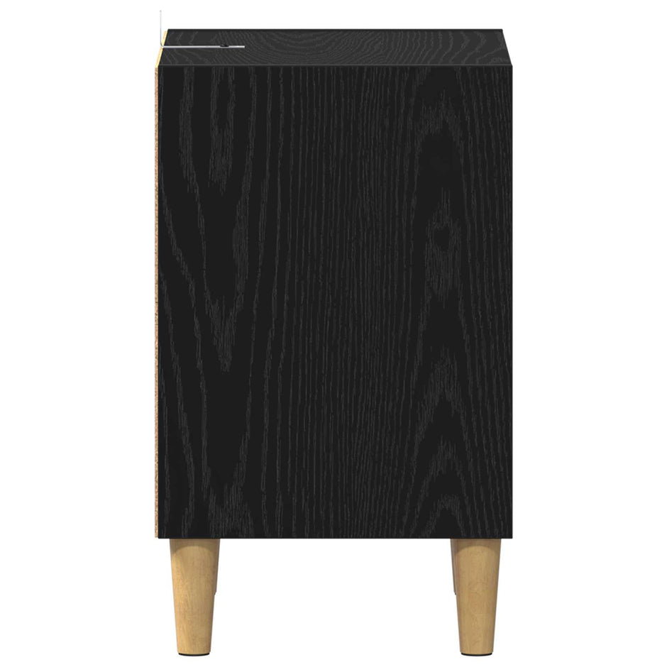 Bedkast 2 St 40 X 30 X 50 Cm Bewerkt Hout