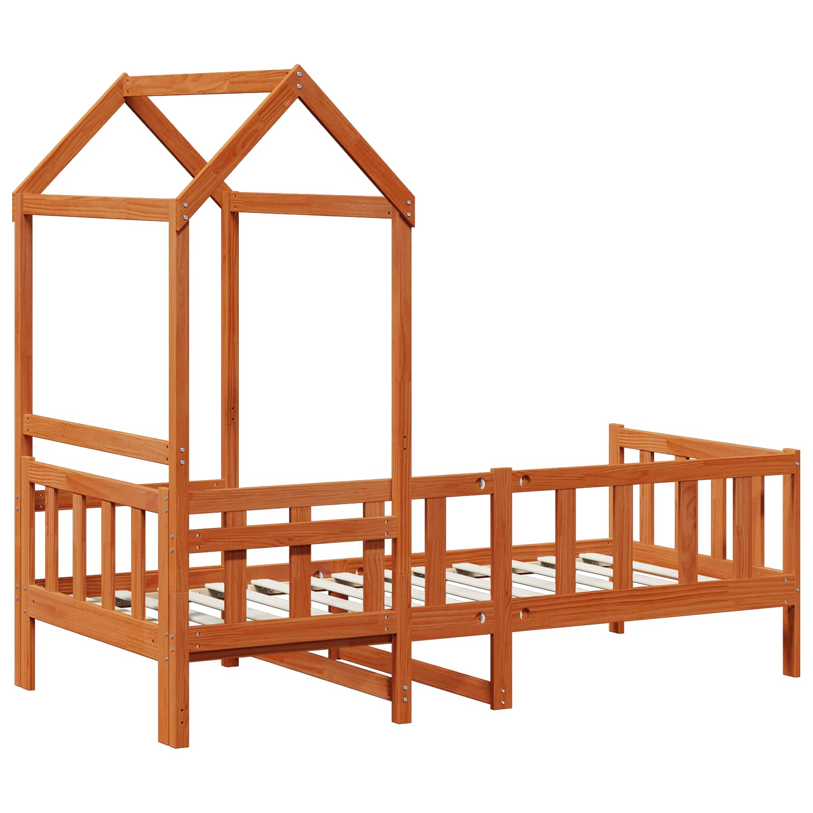 Dagbed Set 2 St Massief Grenenhout