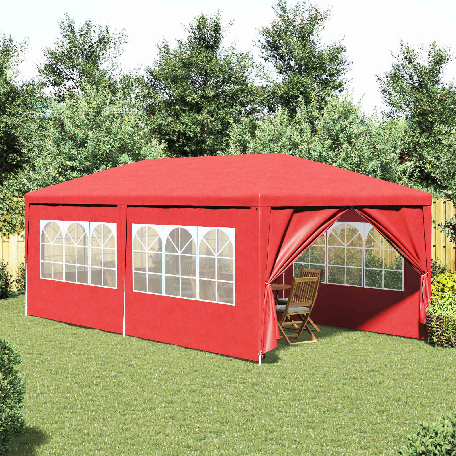 Partytent 400 X 300 X 255 Cm Pe En Staal