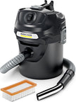 Kärcher ad 2 ash and dry vacuum cleaner - 600 w - 14 liters - flame retardant - reboost filter cleaning
