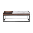Ennis Coffee Table in Brown Sable