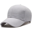 Pineapple Cloth Light Plate Simple Hat Men'S Casual Baseball Cap Fashion Visor Hat Minimalist Female Cap, Big Head Circumference