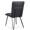 Demi Hairpin Leg Modern Dining Chair in Cobalt, Set of 2