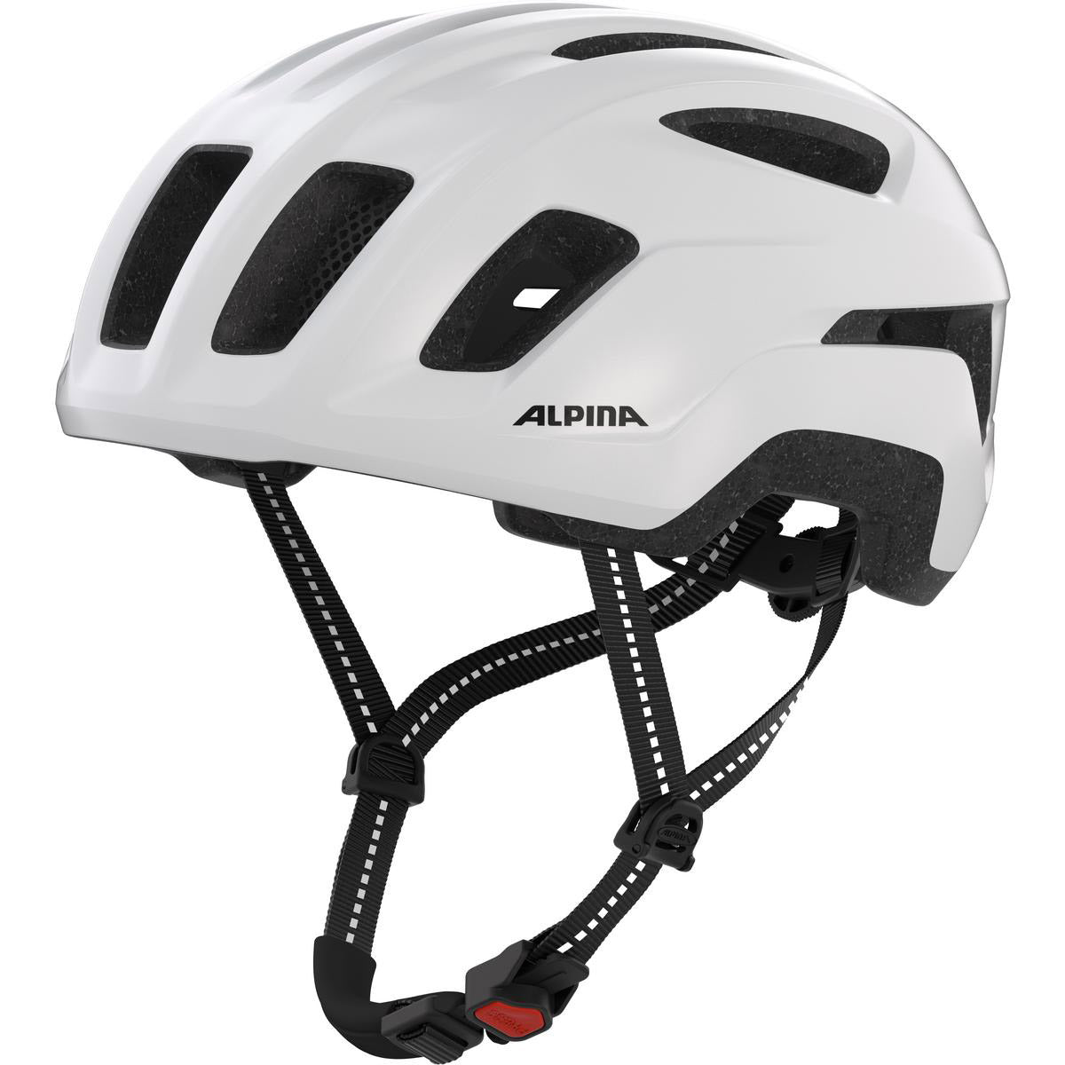 Olympic sportswear alpina sports urban helmet paranus 52-56 gloss white