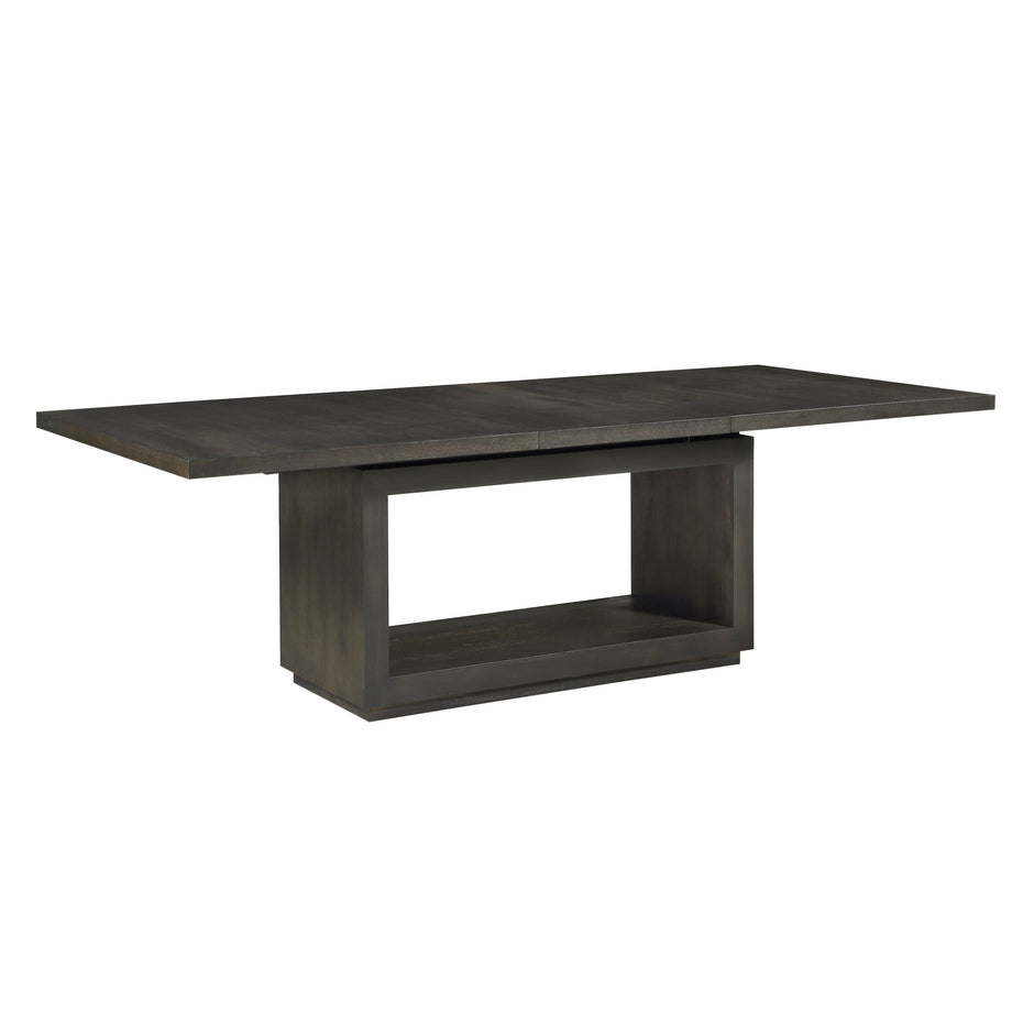 Oxford Rectangular Dining Table in Basalt Grey