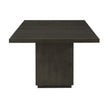 Oxford Rectangular Dining Table in Basalt Grey