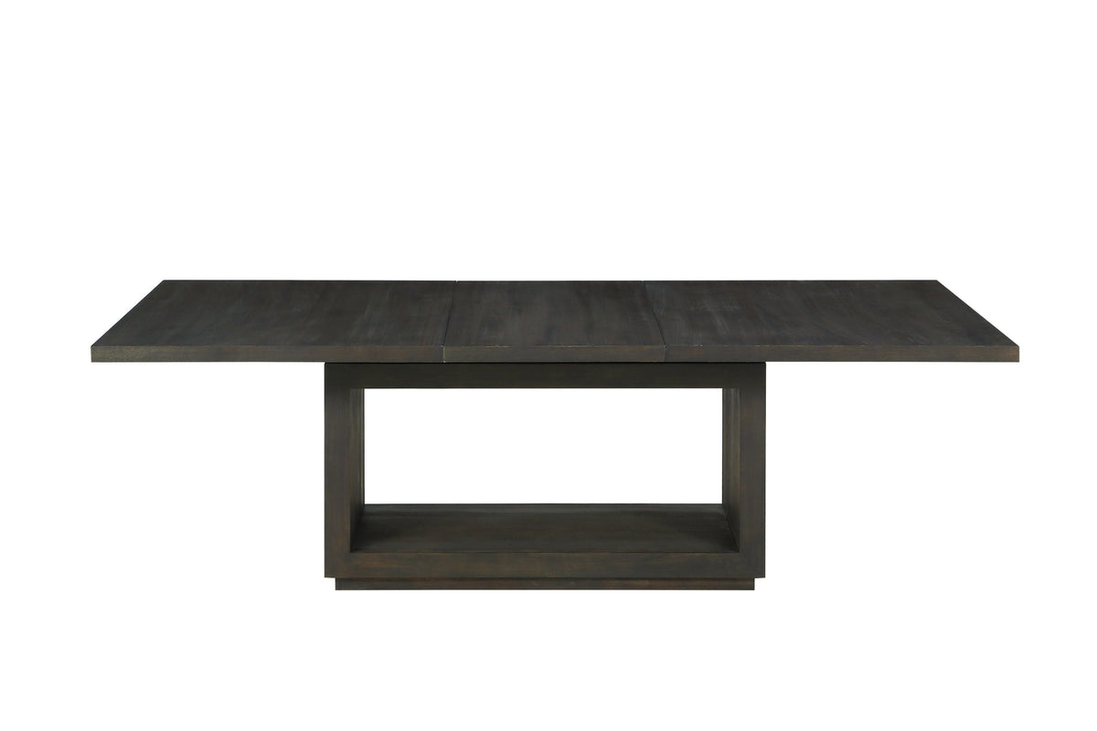 Oxford Rectangular Dining Table in Basalt Grey