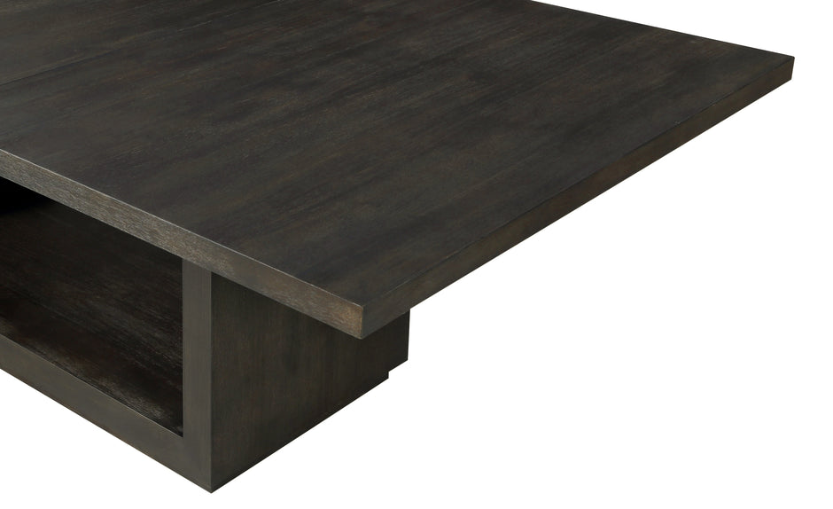 Oxford Rectangular Dining Table in Basalt Grey