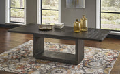 Oxford Rectangular Dining Table in Basalt Grey