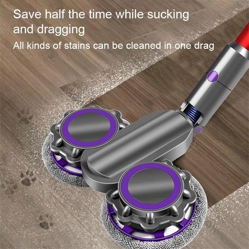 NNEIDS Electric Mop Cleaning Head With Water Tank For Dyson V6 Vacuum