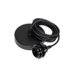 Ceiling Lamp Fitting - Black - 1 Piece