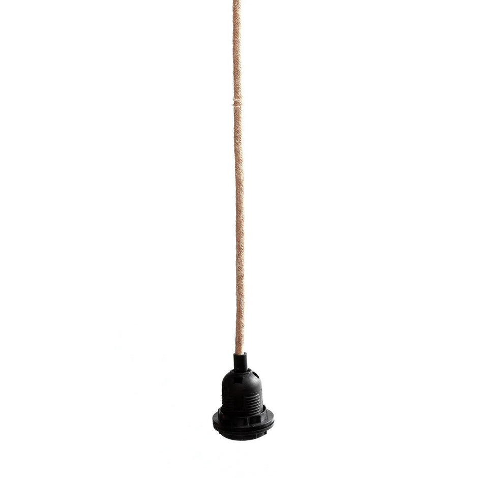 Ceiling Light Fitting - Natural Black - 1 Fitting