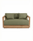 The Umalas Two Seater Sofa - Outdoor - Green Alga