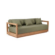 Umalas Three-Seater Sofa - Outdoor - Green Algae