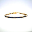 Sapphire Bracelet in 14K Yellow Gold - KGD 41539