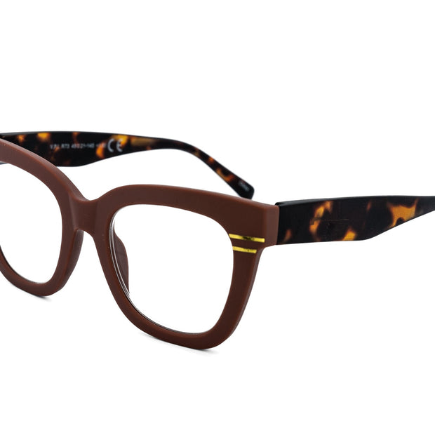 Boléro Terrava — Oversized Cat-Eye Reading Glasses