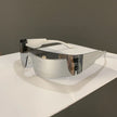 One-Pieces Sunglasses Men Women Fashion Rimless Punk Multicolor Male Shades Eyewear New Trendy Female UV400 Sun Glasses