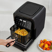 Multifunctional 7L Air Fryer Oiless Electric Oven, Dehydrator, Convection Oven, Touch Screen Presets Fry, Roast
