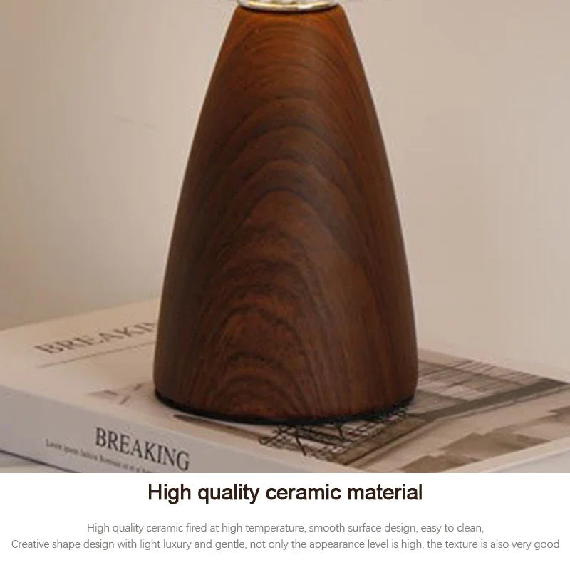 Nordic LED Table Lamp Bedroom USB Study Room Desktop Night Light Indoor Bedrooms Living ROOM Decotion LED Bedside Desk Lamps