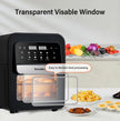Multifunctional 7L Air Fryer Oiless Electric Oven, Dehydrator, Convection Oven, Touch Screen Presets Fry, Roast